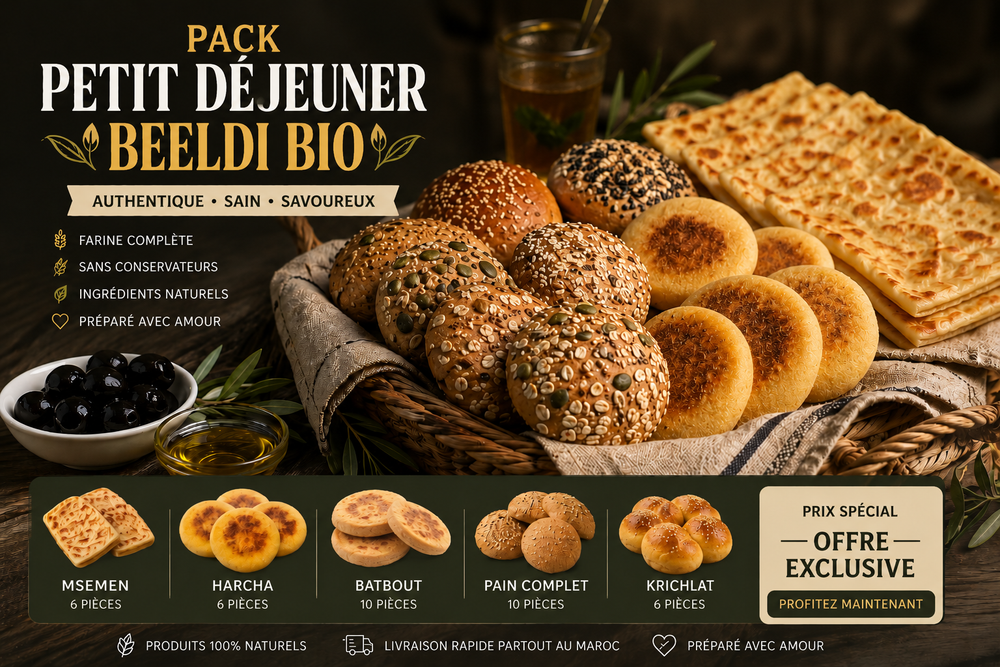 Pack Petit Déjeuner Beeldi Bio