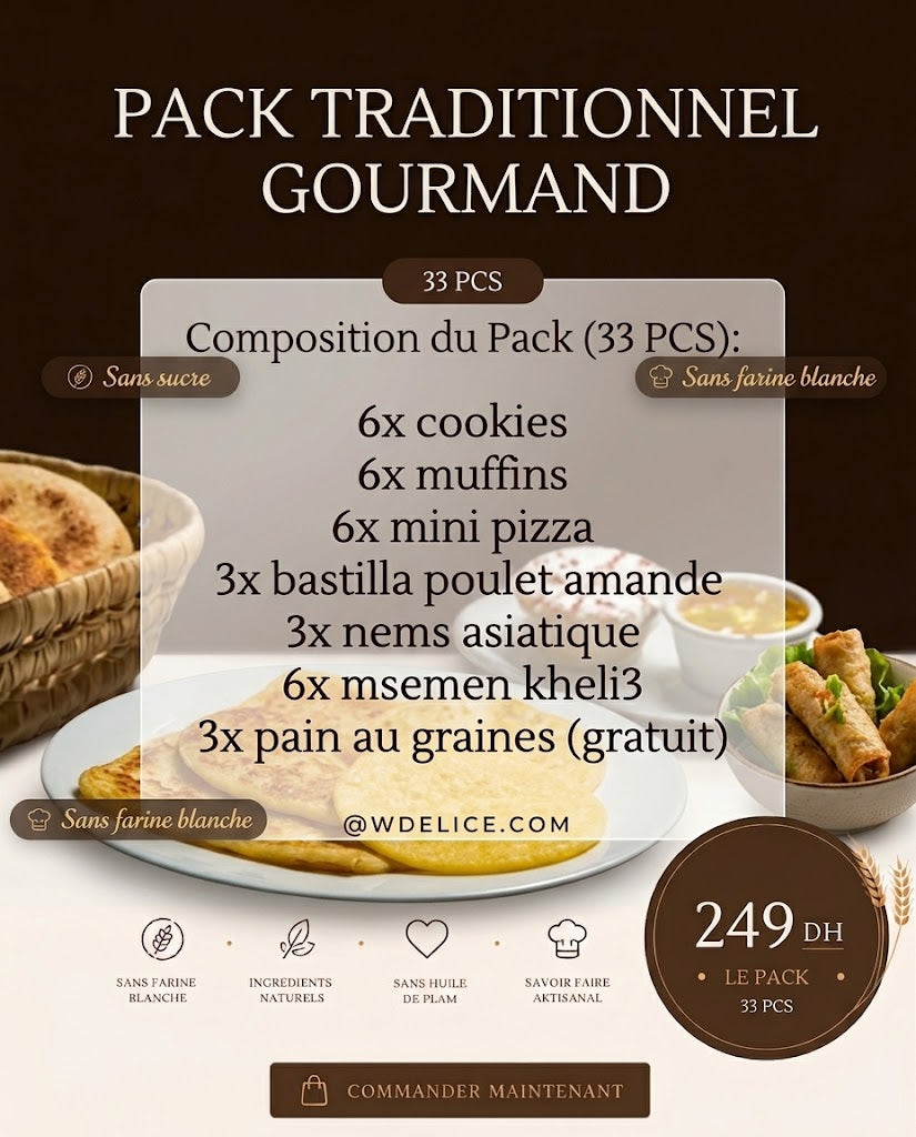 Pack Traditionnel gourmand